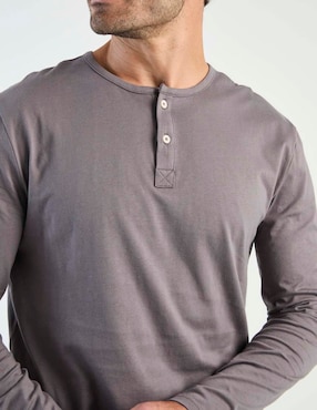 Playera Polosur cuello redondo para hombre