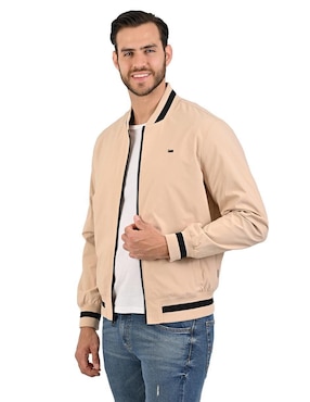 Chamarra bomber Lee con bolsillos para hombre