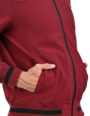 Chamarra bomber lee con bolsillos para hombre