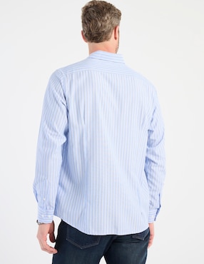Camisa casual Dioro de algodón manga larga para hombre