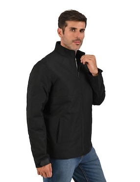 Chamarra casual Perry Ellis Portfolio con bolsillos para hombre