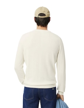 Suéter Lacoste cuello redondo para hombre