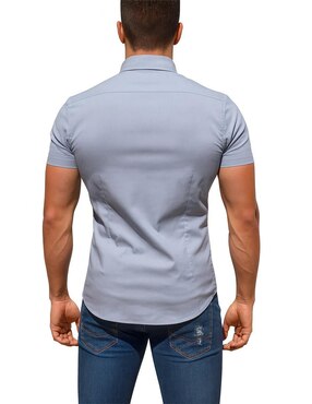 Camisa casual John Leopard para hombre