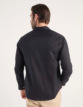 Camisa casual Ábito manga larga para hombre