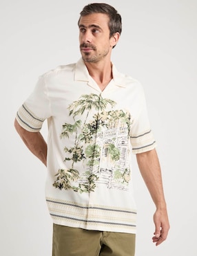 Camisa casual Cubavera manga corta para hombre