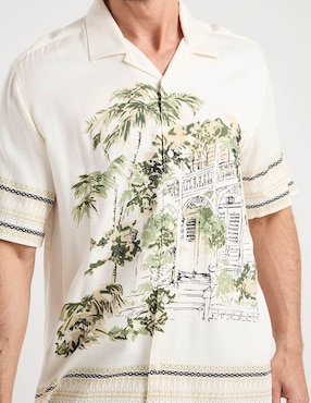 Camisa casual Cubavera manga corta para hombre