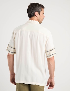 Camisa casual Cubavera manga corta para hombre