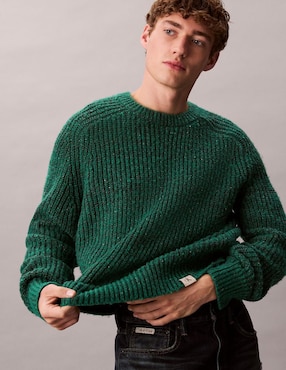 Suéter Calvin Klein cuello redondo para hombre