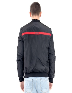 Chamarra bomber Quarry con bolsillos para hombre