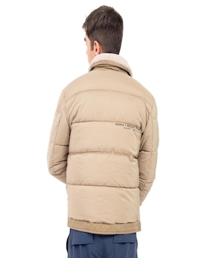 Chamarra acolchada Quarry con bolsillos para hombre