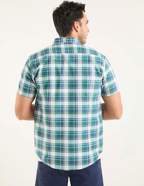 Camisa casual Dioro manga corta para hombre