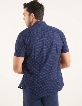 Sobrecamisa casual Dioro algodón manga corta para hombre