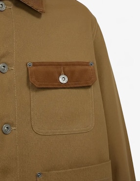 Chamarra cazadora Coach de pana para hombre