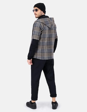 Chamarra casual Merkabá Impermeable para hombre