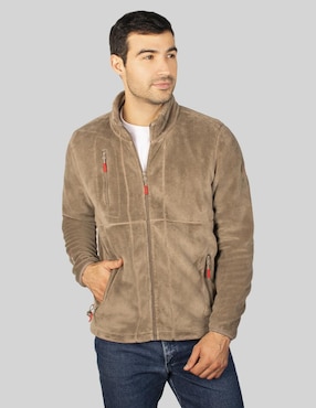 Chamarra casual Greenlander con bolsillos para hombre