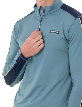Wetshirt Fullsand estampado bloques de color para hombre
