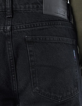 Jeans relaxed baggy Oggi Jeans lavado obscuro para hombre