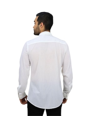 Camisa de vestir Platini manga larga para hombre