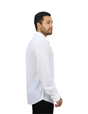Camisa de vestir Platini manga larga para hombre