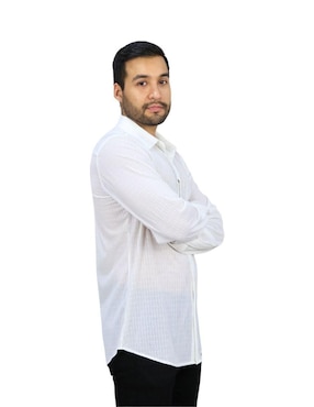 Camisa de vestir Platini manga larga para hombre