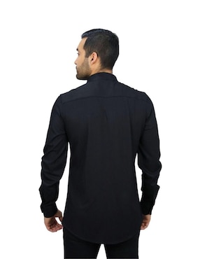 Camisa de vestir Platini manga larga para hombre