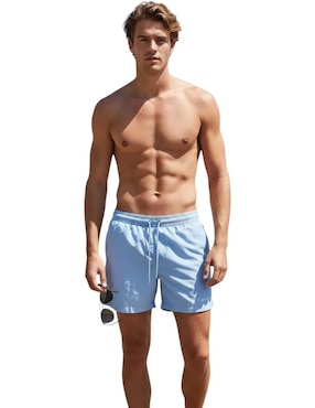 Traje de baño Calvin Klein con bolsillos para hombre