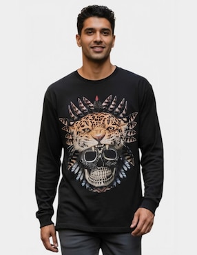 Playera Gromo seashore cuello redondo para hombre