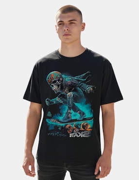 Playera Gromo nukuy cuello redondo para hombre