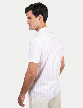 Camisa casual 98 Coast Av de algodón para hombre