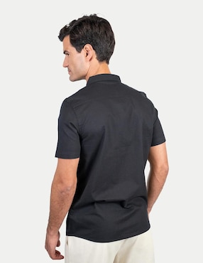Camisa casual 98 Coast Av de algodón para hombre