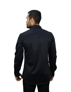 Camisa de vestir Platini manga larga para hombre