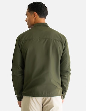 Chamarra casual Generra impermeable con bolsillos para hombre