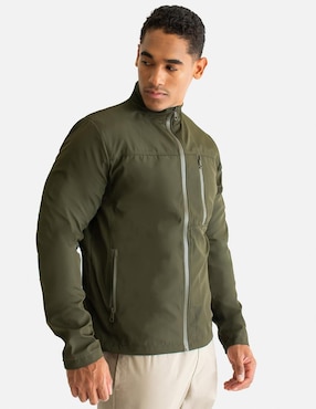 Chamarra casual Generra impermeable con bolsillos para hombre