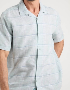 Camisa casual Cubavera manga corta para hombre