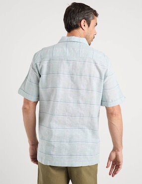 Camisa casual Cubavera manga corta para hombre