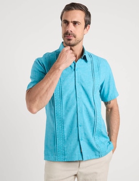 Guayabera manga corta Costavana para hombre