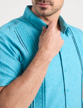 Guayabera manga corta Costavana para hombre