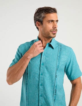 Guayabera manga corta Costavana para hombre