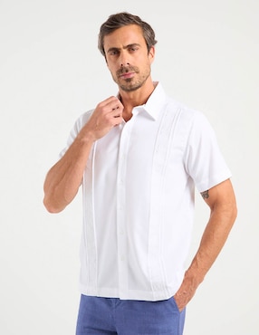 Guayabera manga corta Costavana para hombre