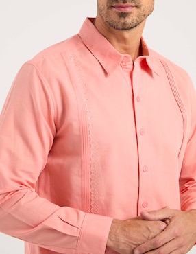 Guayabera manga larga Costavana para hombre