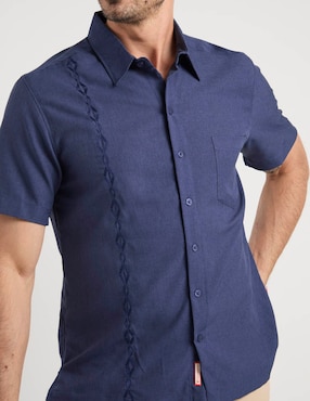 Guayabera manga corta Costavana para hombre