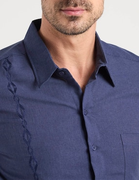 Guayabera manga corta Costavana para hombre