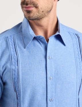 Guayabera manga corta Costavana para hombre