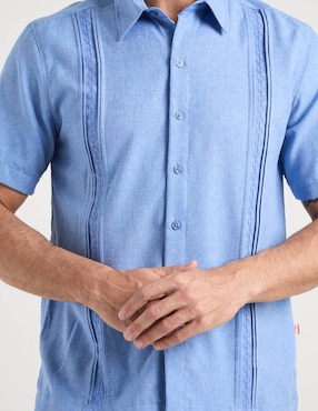 Guayabera manga corta Costavana para hombre
