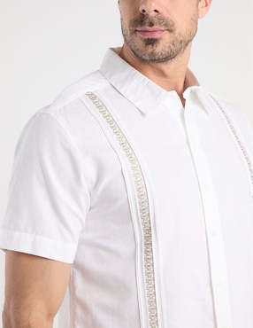 Guayabera manga corta Costavana para hombre