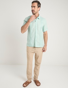 Guayabera manga corta Ábito para hombre
