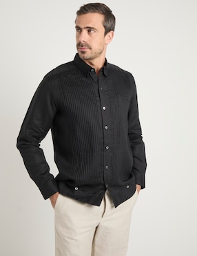 Guayabera manga larga Ábito para hombre