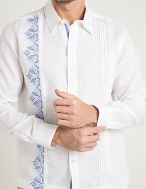 Guayabera manga larga Ábito para hombre