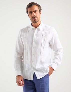 Guayabera manga larga Ábito para hombre