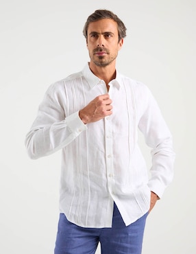 Guayabera manga larga Ábito para hombre
